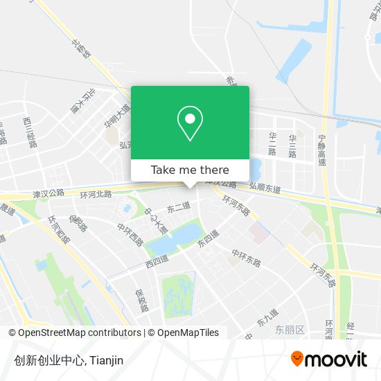 创新创业中心 map