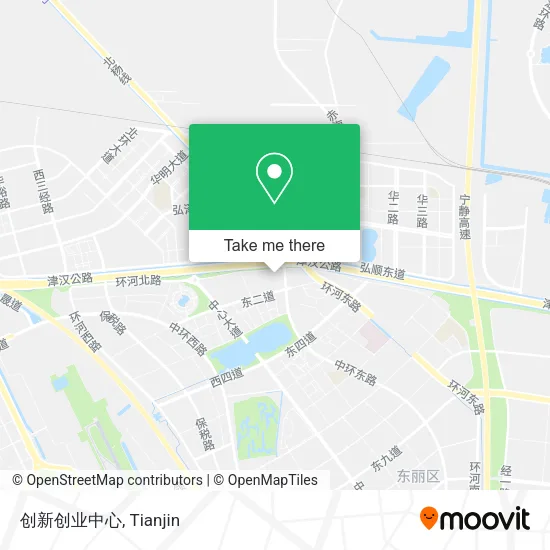 创新创业中心 map