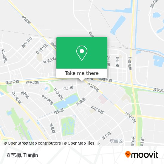 喜艺梅 map