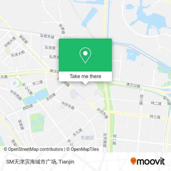 SM天津滨海城市广场 map