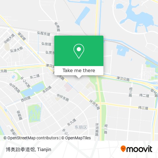 博奥跆拳道馆 map