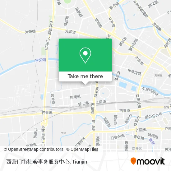 西营门街社会事务服务中心 map
