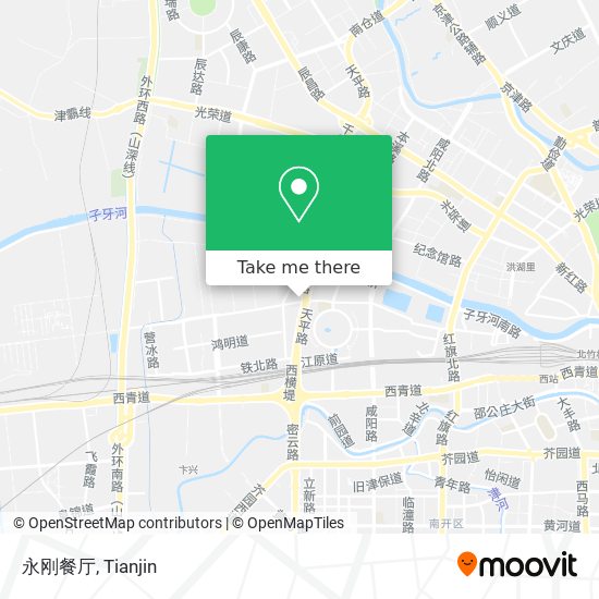 永刚餐厅 map
