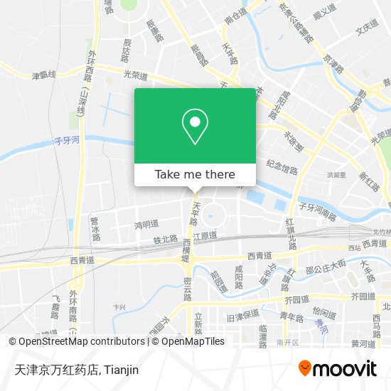 天津京万红药店 map