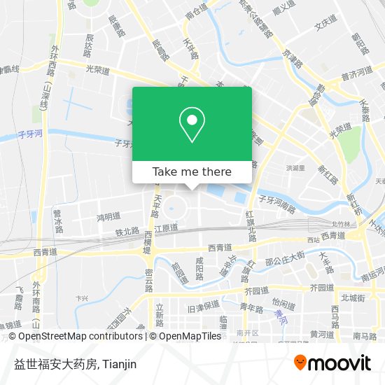 益世福安大药房 map