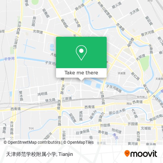 天津师范学校附属小学 map