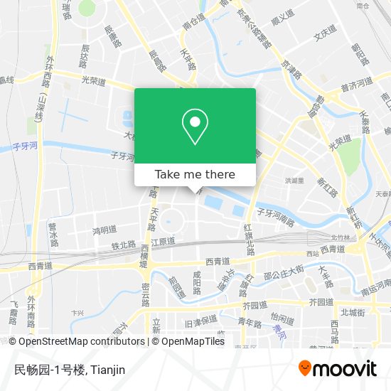 民畅园-1号楼 map