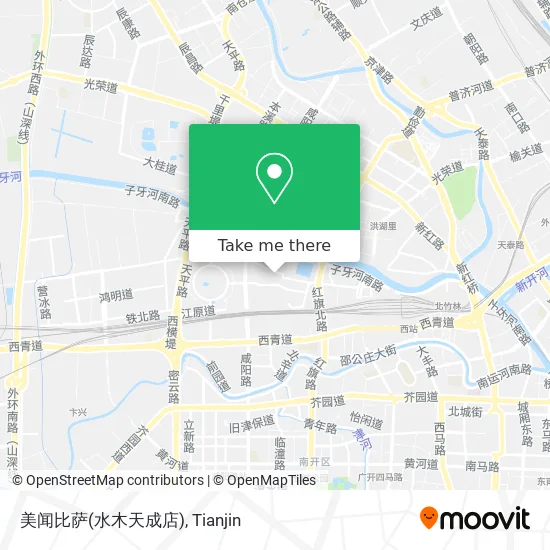 美闻比萨(水木天成店) map