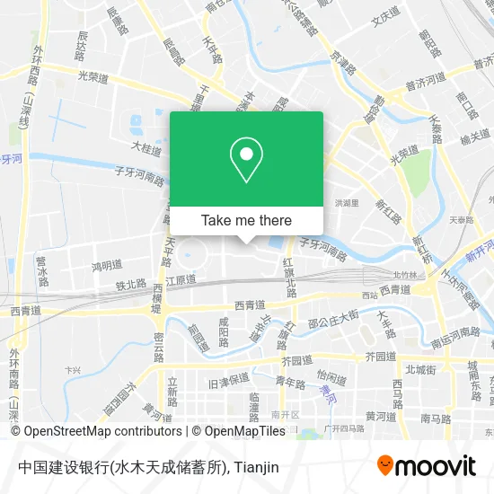 中国建设银行(水木天成储蓄所) map