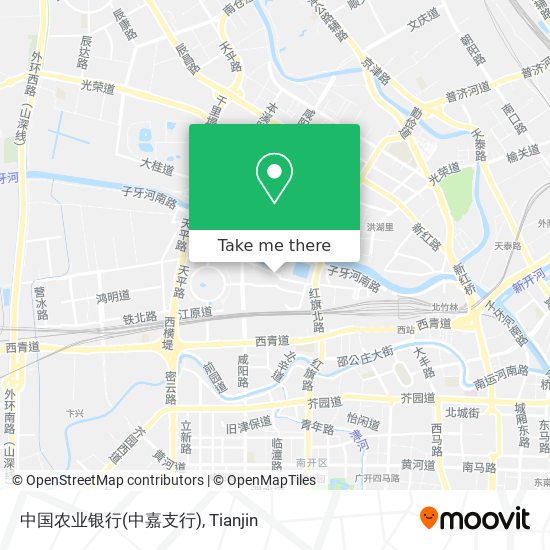 中国农业银行(中嘉支行) map