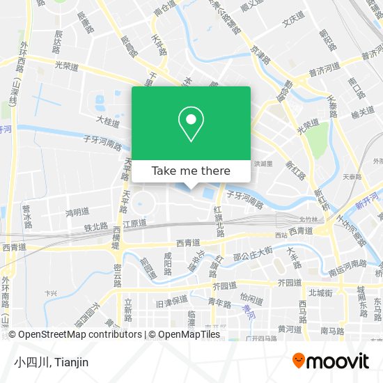 小四川 map