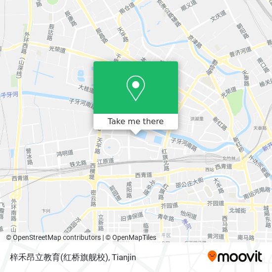 梓禾昂立教育(红桥旗舰校) map