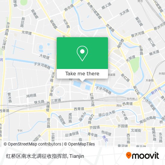 红桥区南水北调征收指挥部 map