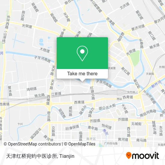 天津红桥宛钧中医诊所 map