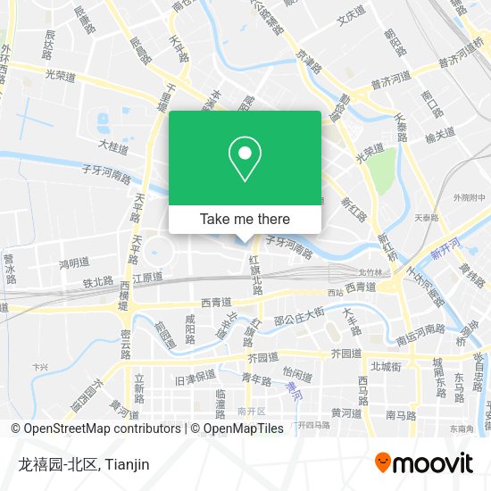 龙禧园-北区 map