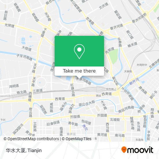 华水大厦 map