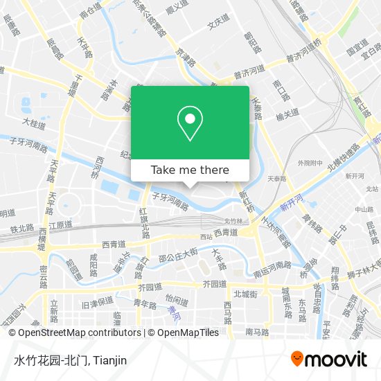 水竹花园-北门 map