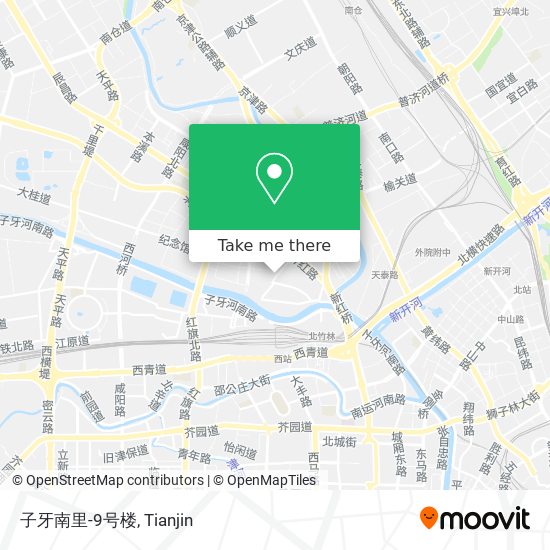 子牙南里-9号楼 map