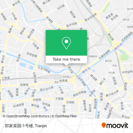 郭家菜园-1号楼 map