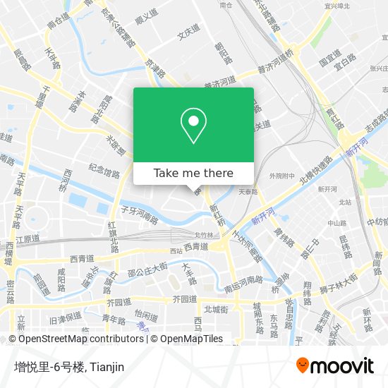 增悦里-6号楼 map