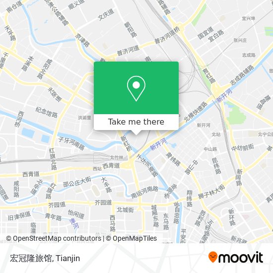 宏冠隆旅馆 map