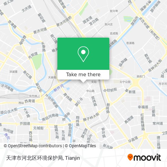 天津市河北区环境保护局 map