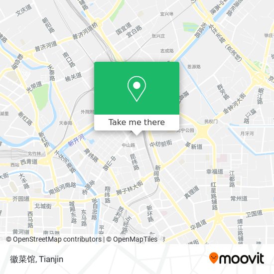 徽菜馆 map