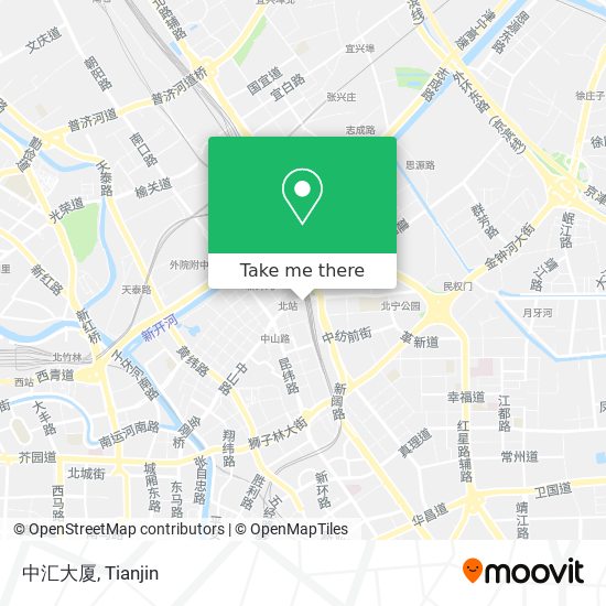 中汇大厦 map