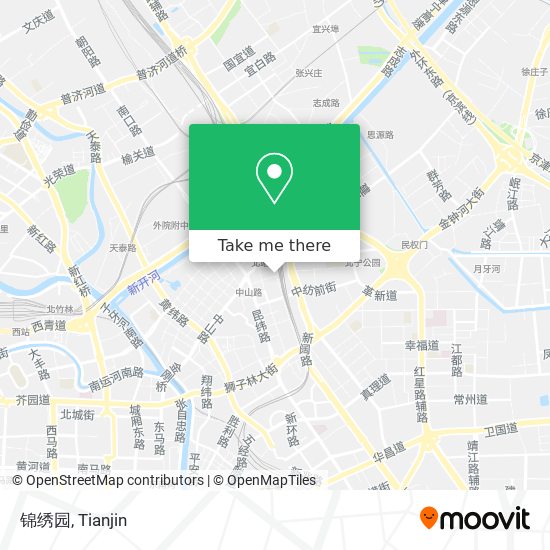 锦绣园 map