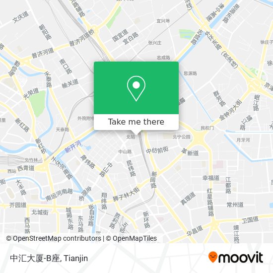 中汇大厦-B座 map