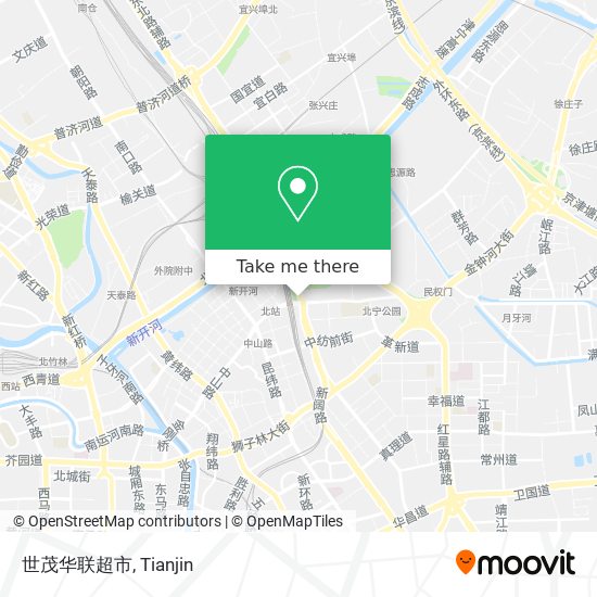 世茂华联超市 map