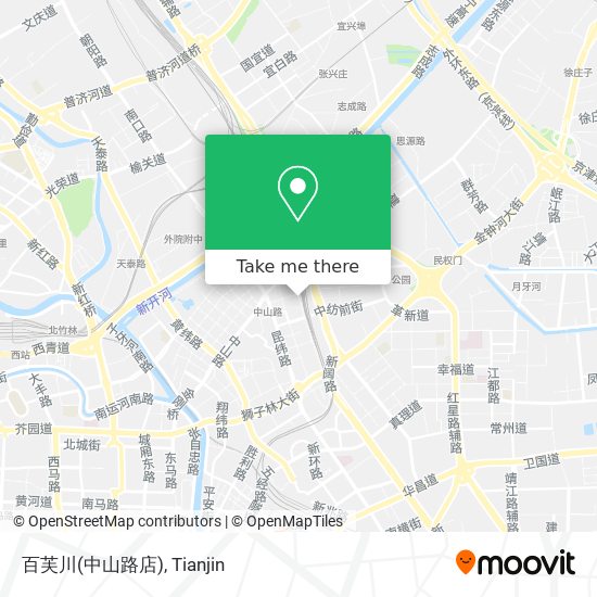 百芙川(中山路店) map