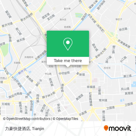 力豪快捷酒店 map