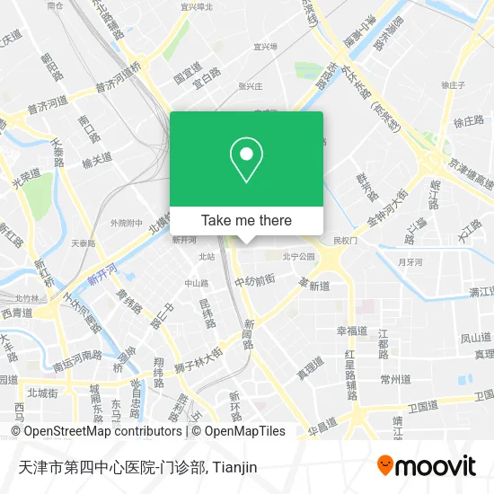 天津市第四中心医院-门诊部 map
