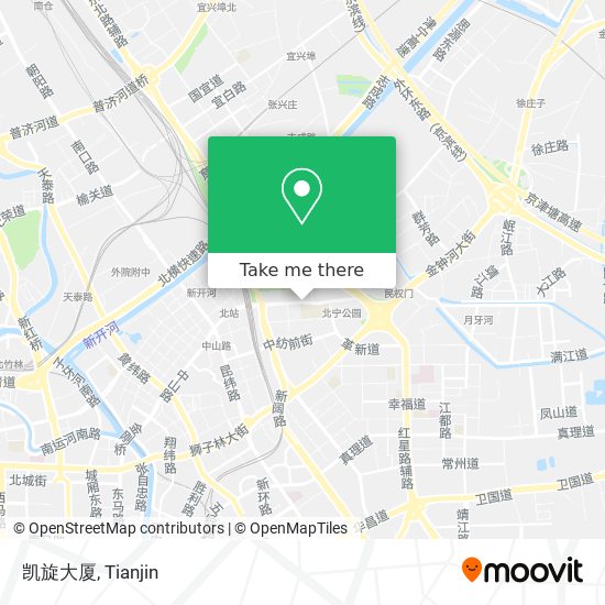 凯旋大厦 map