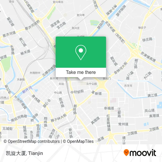 凯旋大厦 map
