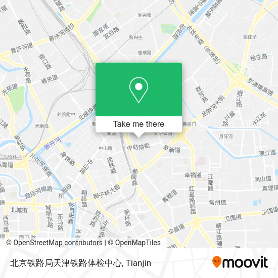 北京铁路局天津铁路体检中心 map