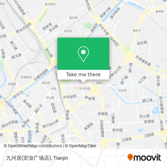 九河居(宏业广场店) map