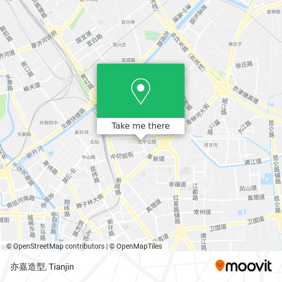 亦嘉造型 map