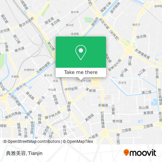 典雅美容 map