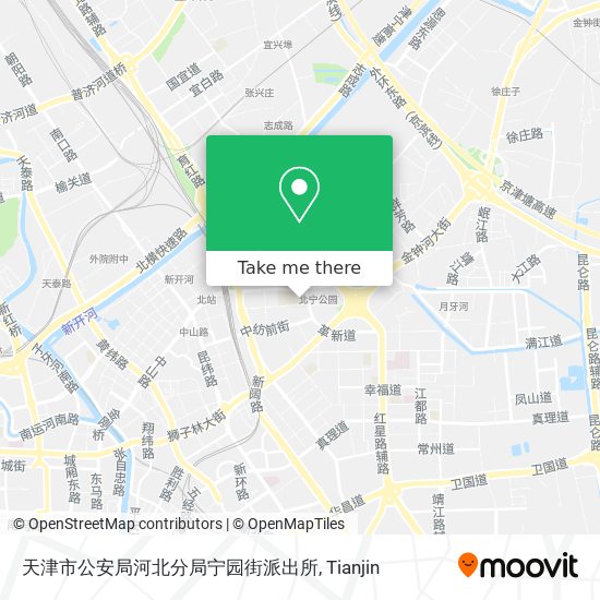 天津市公安局河北分局宁园街派出所 map