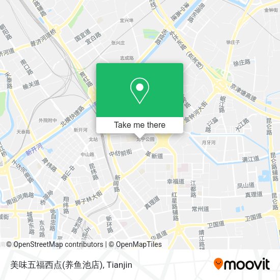 美味五福西点(养鱼池店) map