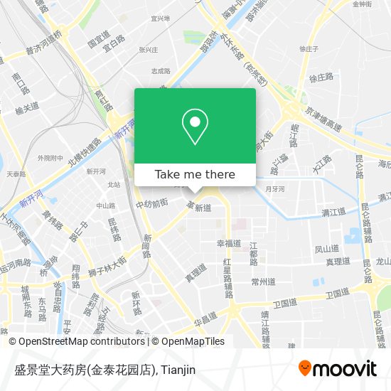 盛景堂大药房(金泰花园店) map