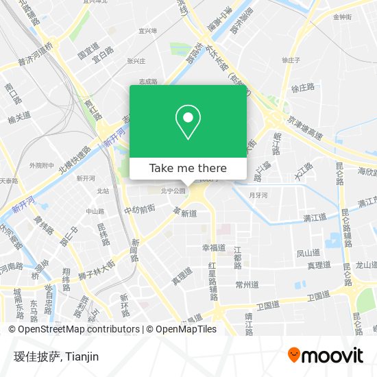 瑷佳披萨 map