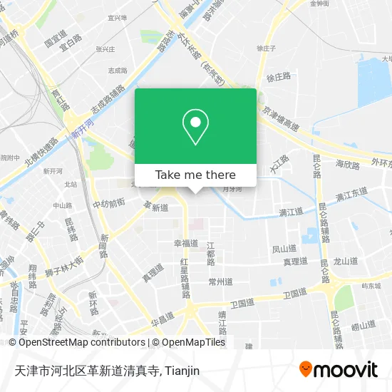 天津市河北区革新道清真寺 map