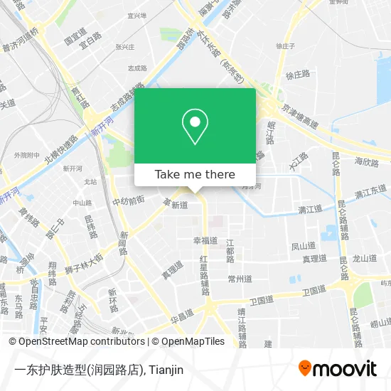 一东护肤造型(润园路店) map