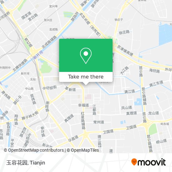 玉容花园 map