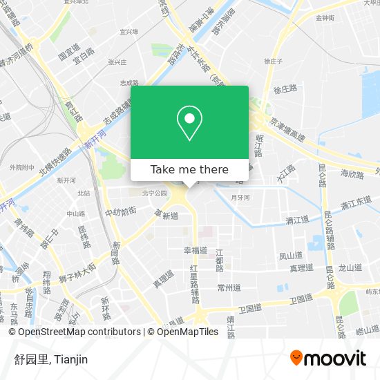 舒园里 map