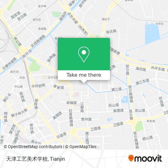 天津工艺美术学校 map