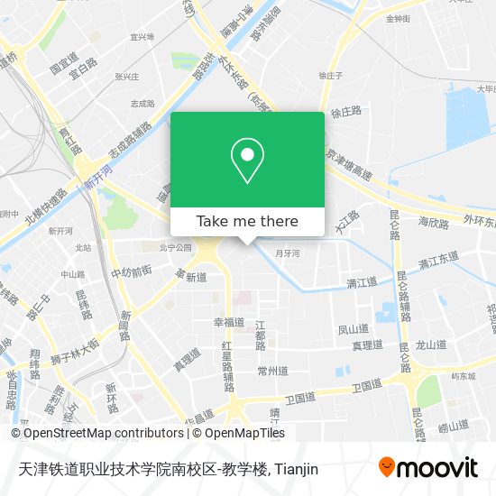 天津铁道职业技术学院南校区-教学楼 map